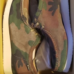 New Supreme Gore-Tex Clark Wallabee Camo 10.5